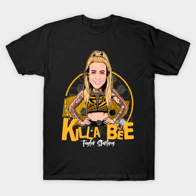 Taylor Starling Killa Bee BKFC T-Shirt by portraiteam